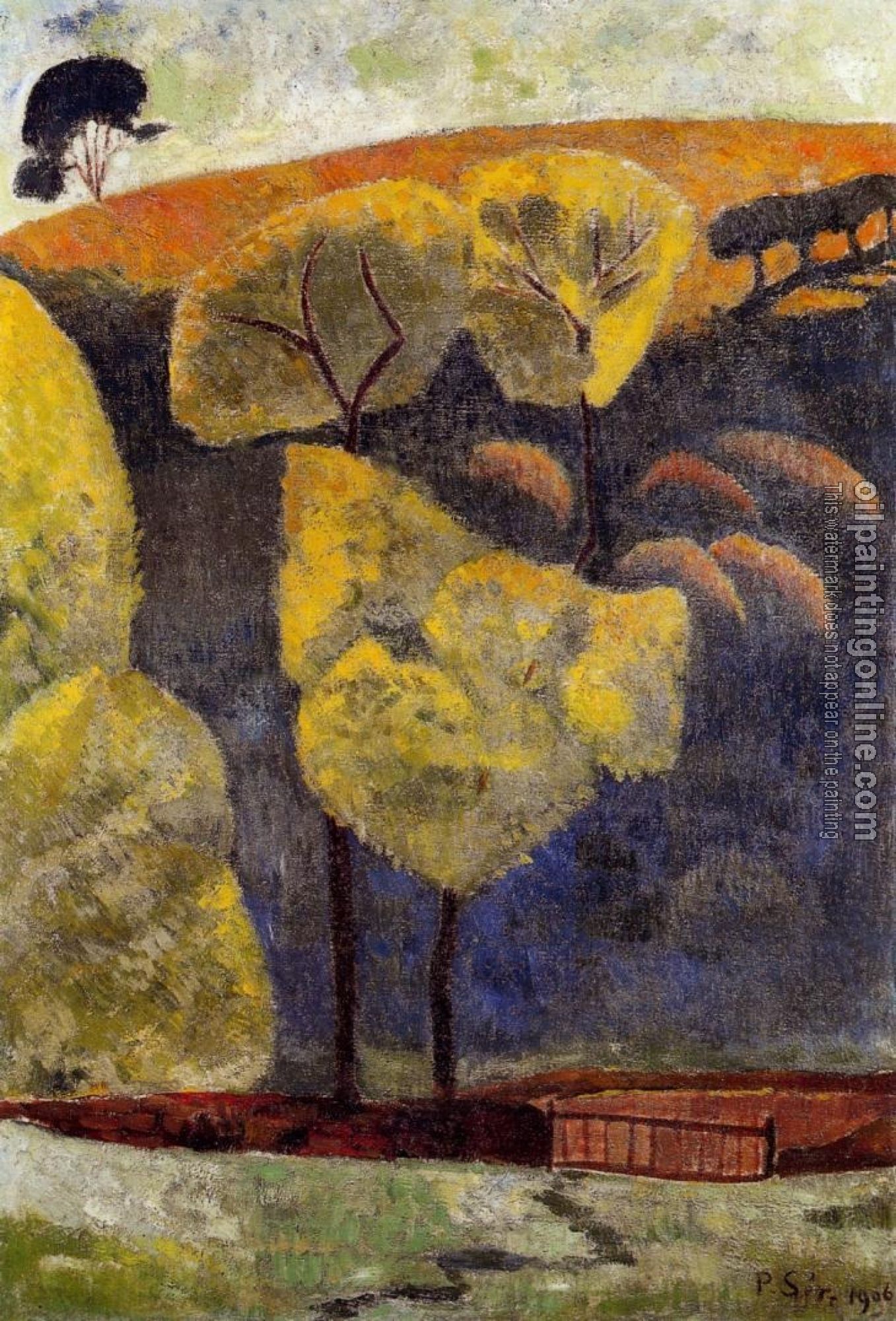 Serusier, Paul - The Blue Valley